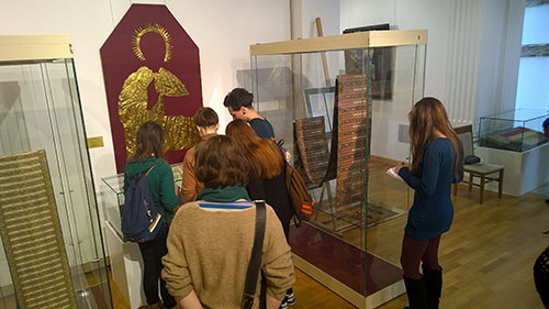 Выставка Слуцких поясов в Национальном художественном музее 2015
