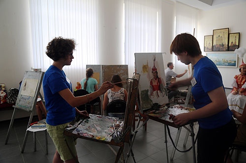 Летняя творческая школа в Астрахани 2016