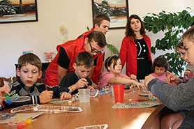 Наши волонтёры посетили детский приют 2016