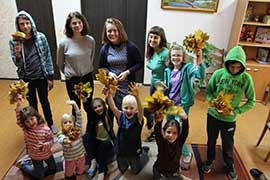 Наши волонтёры посетили детский приют 2017