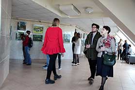 Выставка работ учащихся колледжа Пленэр – 2016 2017