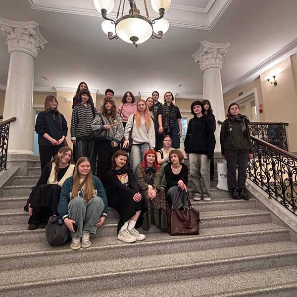 Встреча с художником Б. Ф. Герлованом