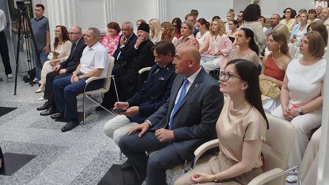 Министр культуры М. С. Марков принял участие в праздничной церемонии вручения дипломов выпускникам