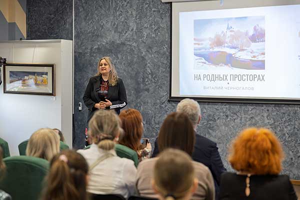 Открытие выставки акварели «На&nbsp;родных просторах»