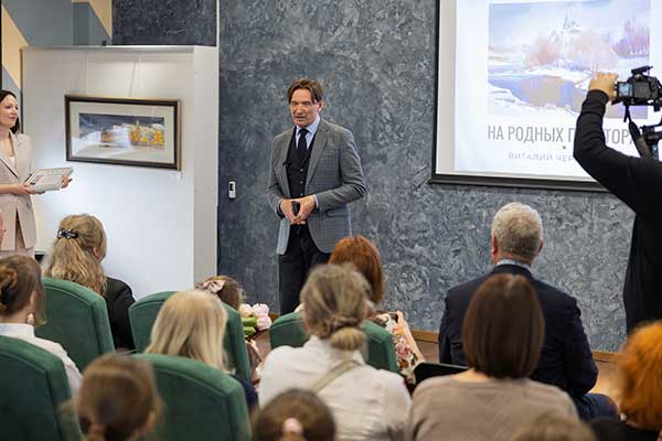 Открытие выставки акварели «На&nbsp;родных просторах»