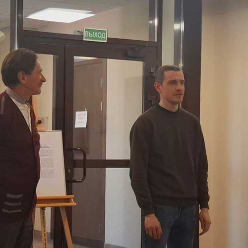 Открытие выставки работ О.&nbsp;Калитени «От&nbsp;Минска до&nbsp;Петербурга: академический рисунок и живопись»