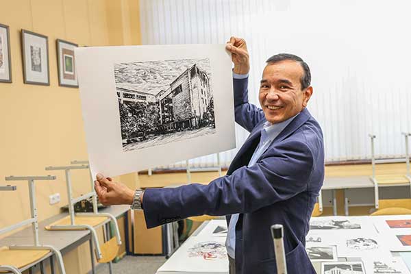 Гости из Узбекистана