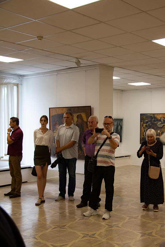 Открытие выставки «3/4 столетия» в Витебске