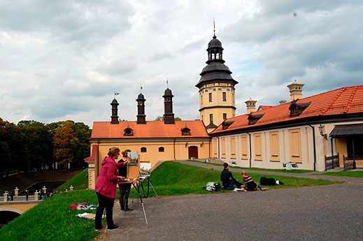 Практика Пленэр Несвиж 2012